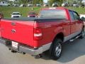 2007 Bright Red Ford F150 XLT SuperCab 4x4  photo #6
