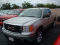 2007 Silver Birch Metallic GMC Sierra 1500 SLE Crew Cab  photo #3