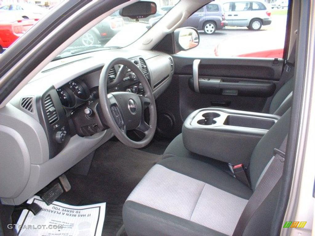 2007 Sierra 1500 SLE Crew Cab - Silver Birch Metallic / Dark Titanium photo #7