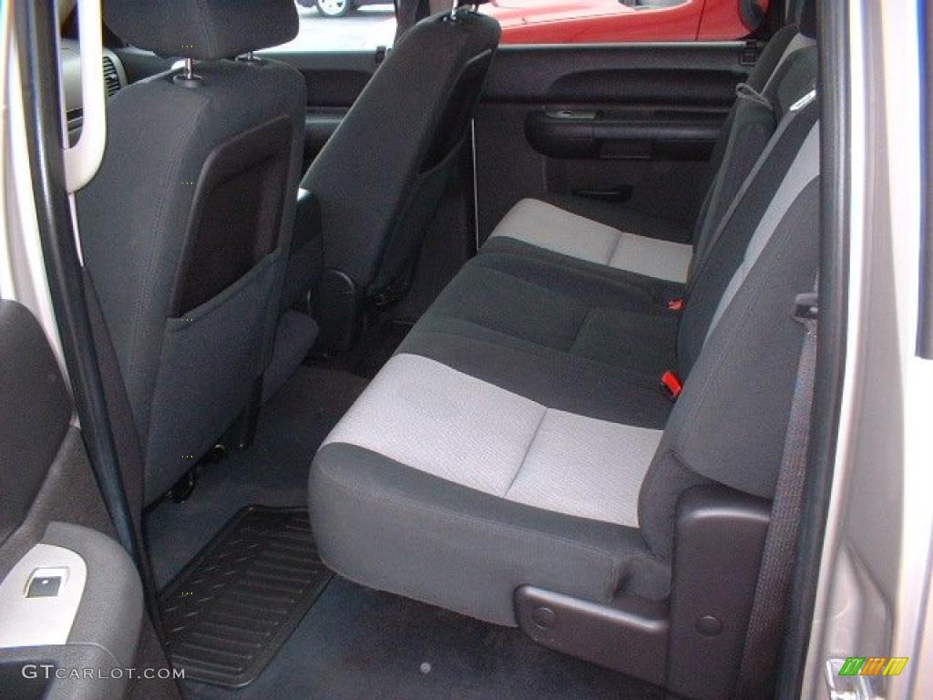 2007 Sierra 1500 SLE Crew Cab - Silver Birch Metallic / Dark Titanium photo #9