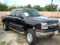 2004 Black Chevrolet Silverado 1500 Z71 Extended Cab 4x4  photo #1