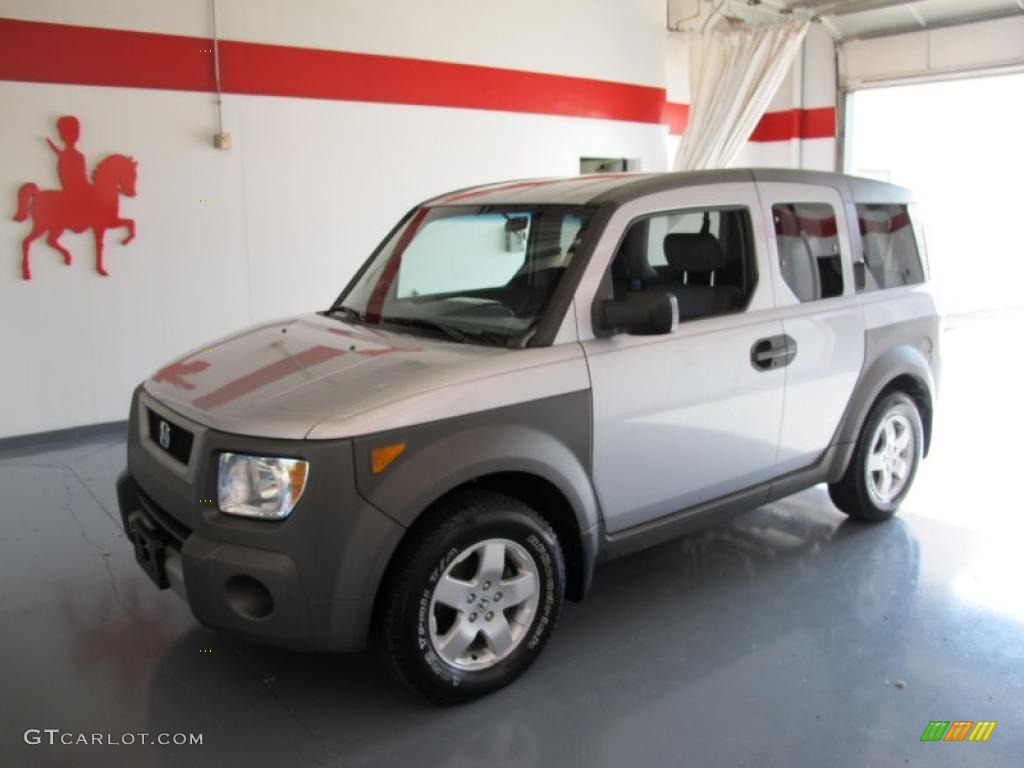 2004 Element EX - Satin Silver Metallic / Gray photo #1