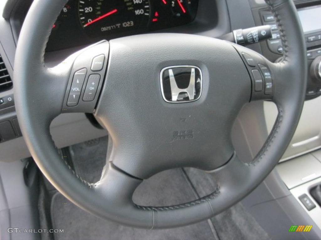 2005 Accord EX-L Sedan - Graphite Pearl / Gray photo #20