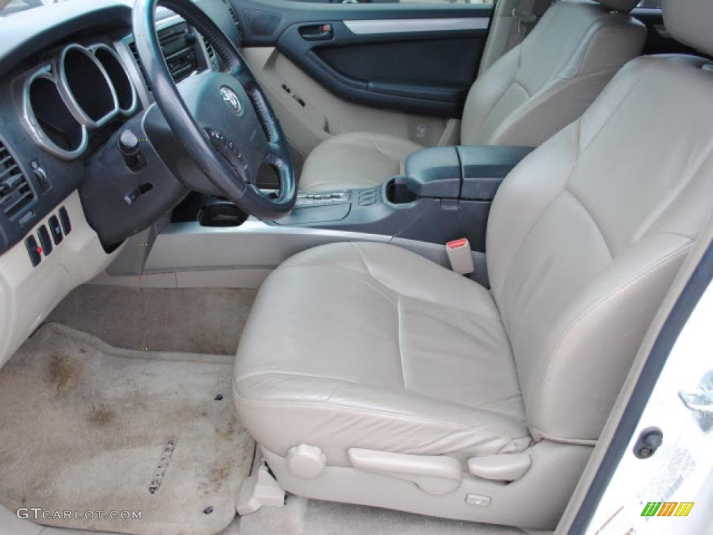 2004 4Runner SR5 - Natural White / Taupe photo #16