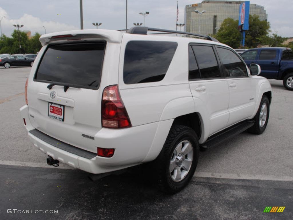 2005 4Runner Limited - Natural White / Taupe photo #5
