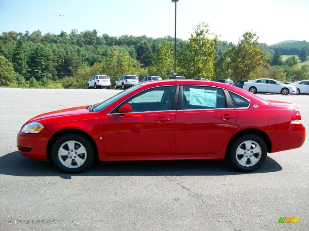 2009 Impala LT - Victory Red / Gray photo #1