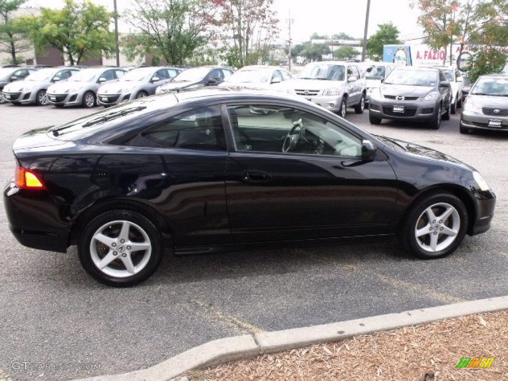 2004 RSX Type S Sports Coupe - Nighthawk Black Pearl / Ebony photo #3