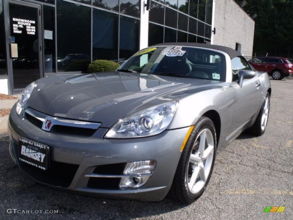 Silver Graphite Saturn Sky