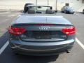 2011 Meteor Grey Pearl Effect Audi A5 2.0T quattro Convertible  photo #9