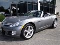 2007 Silver Graphite Saturn Sky Roadster  photo #9