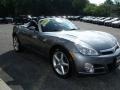 2007 Silver Graphite Saturn Sky Roadster  photo #10
