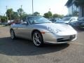 2003 Arctic Silver Metallic Porsche 911 Carrera Cabriolet  photo #5