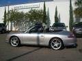 2003 Arctic Silver Metallic Porsche 911 Carrera Cabriolet  photo #6