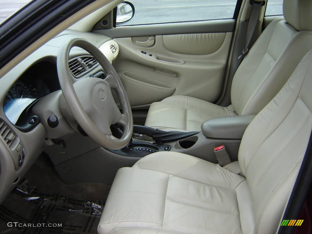 2003 Alero GLS Sedan - Ruby Red Metallic / Neutral photo #9