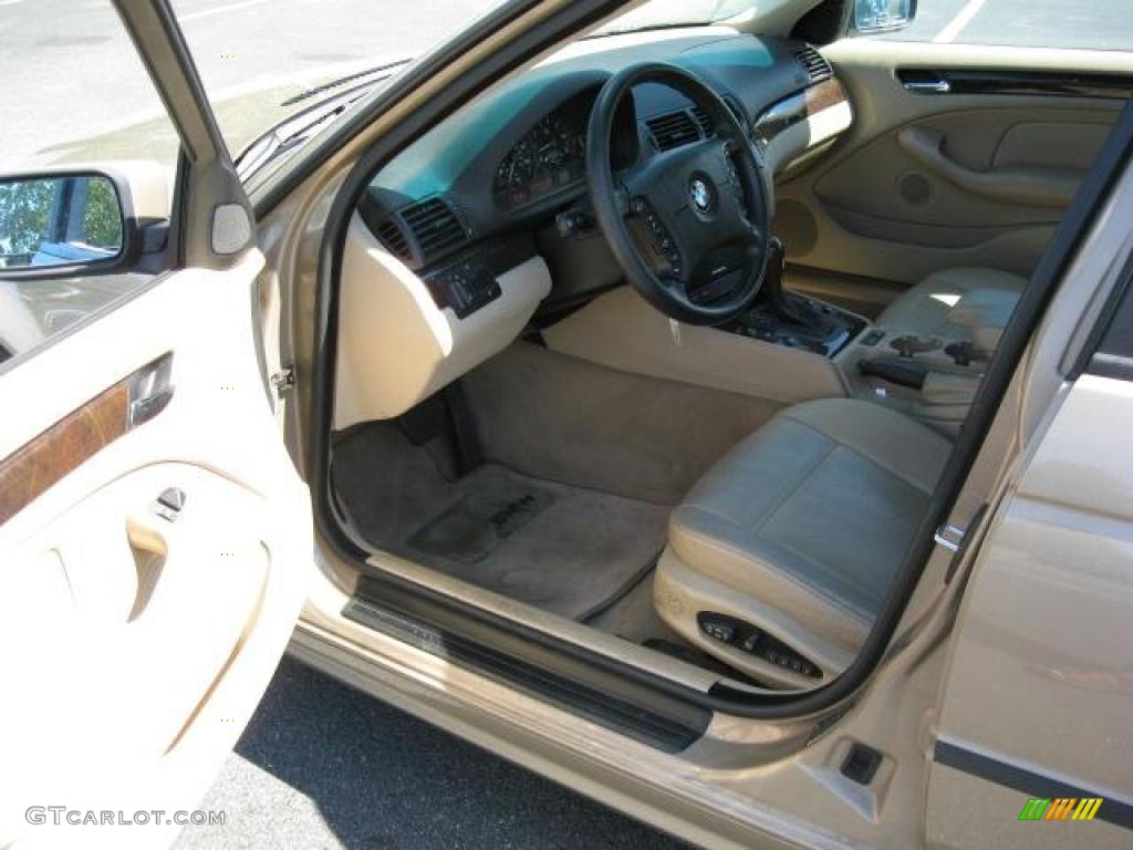 2000 3 Series 323i Wagon - Light Yellow Metallic / Sand photo #4