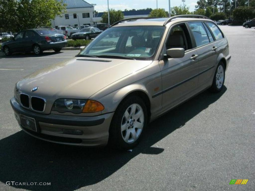 2000 3 Series 323i Wagon - Light Yellow Metallic / Sand photo #22