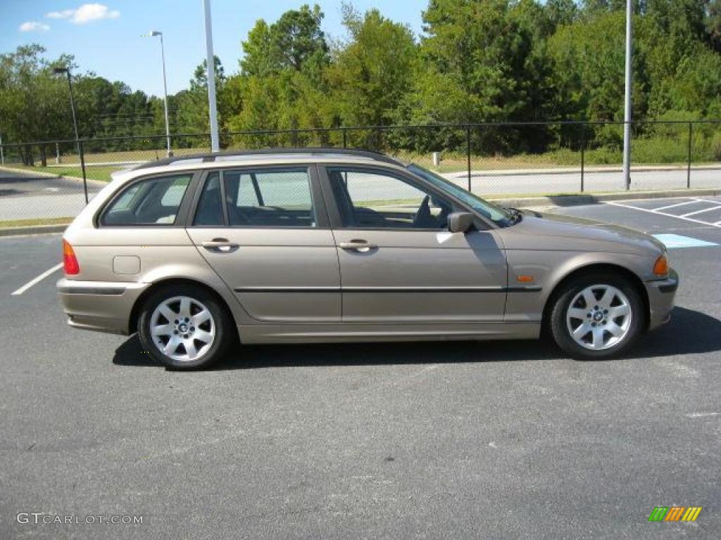 2000 3 Series 323i Wagon - Light Yellow Metallic / Sand photo #24