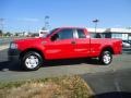 2005 Bright Red Ford F150 XL SuperCab  photo #2