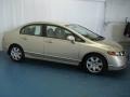 2008 Borrego Beige Metallic Honda Civic LX Sedan  photo #5