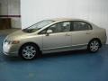 2008 Borrego Beige Metallic Honda Civic LX Sedan  photo #6