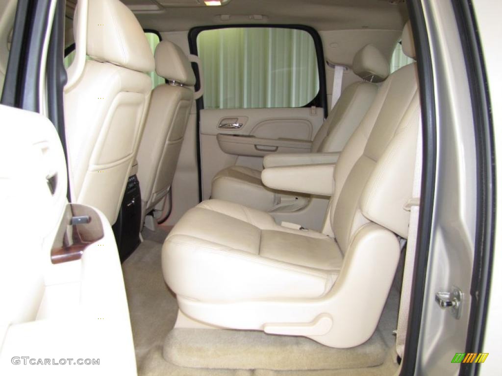 2008 Escalade ESV AWD - Gold Mist / Cocoa/Light Cashmere photo #9