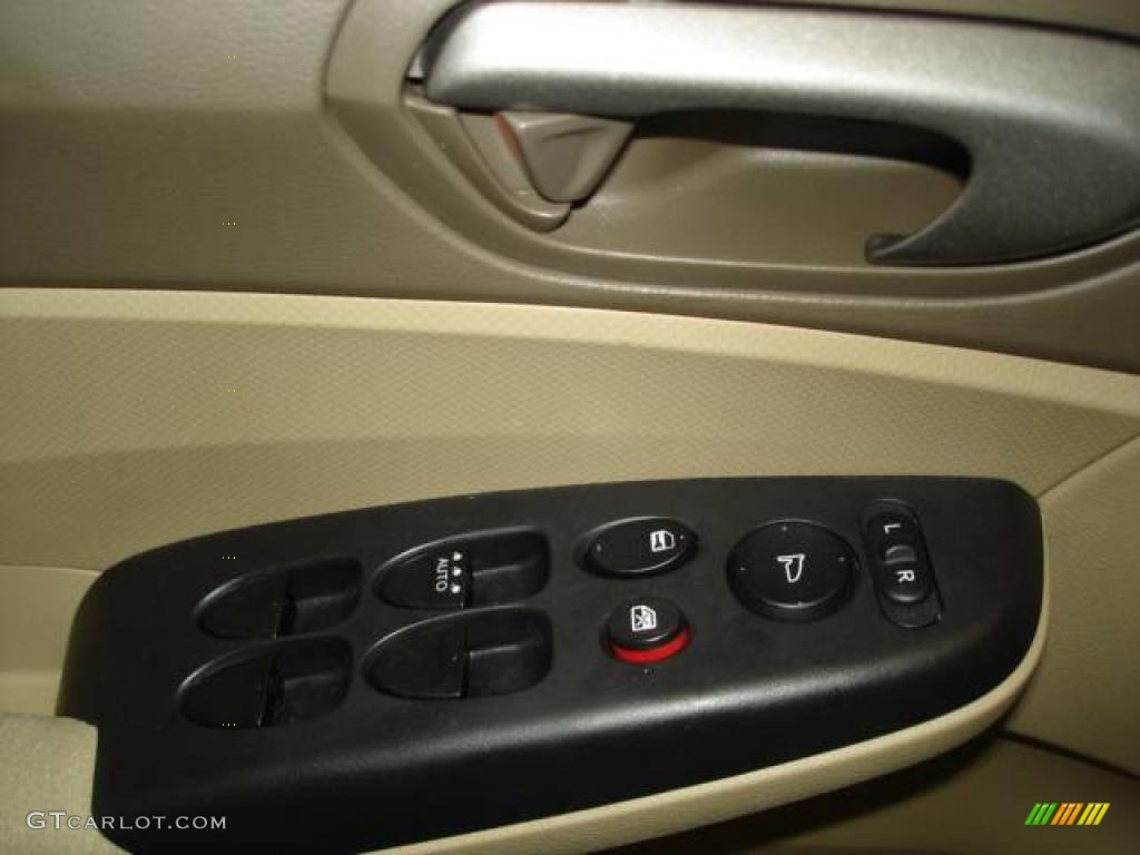 2008 Civic LX Sedan - Borrego Beige Metallic / Ivory photo #19
