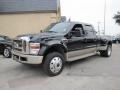 Black - F450 Super Duty King Ranch Crew Cab 4x4 Dually Photo No. 3