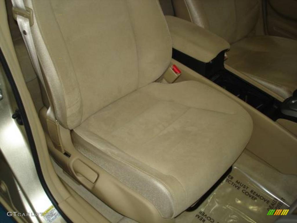 2008 Civic LX Sedan - Borrego Beige Metallic / Ivory photo #28