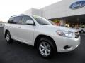 2009 Blizzard White Pearl Toyota Highlander   photo #1