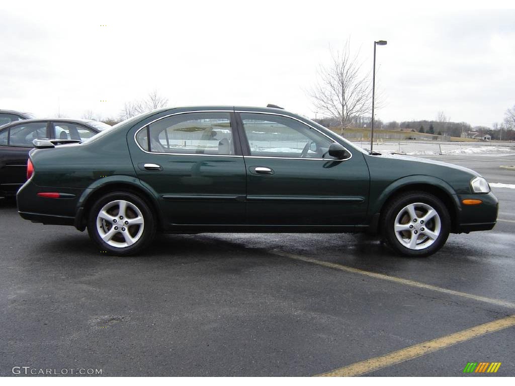 2000 Nissan maxima green #5