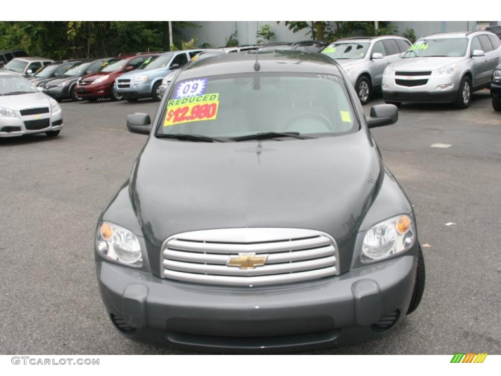2009 HHR LT - Dark Gray Metallic / Gray photo #2