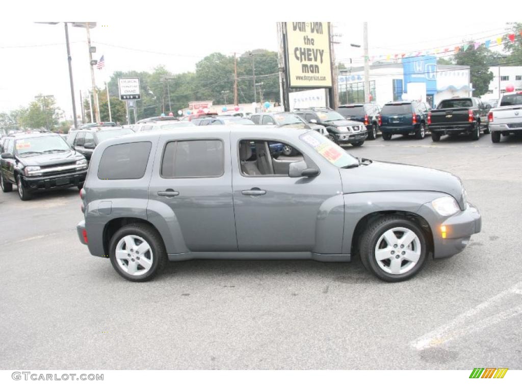 2009 HHR LT - Dark Gray Metallic / Gray photo #4