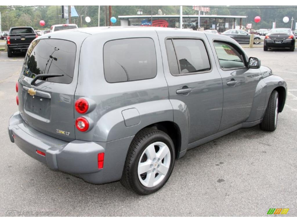 2009 HHR LT - Dark Gray Metallic / Gray photo #5