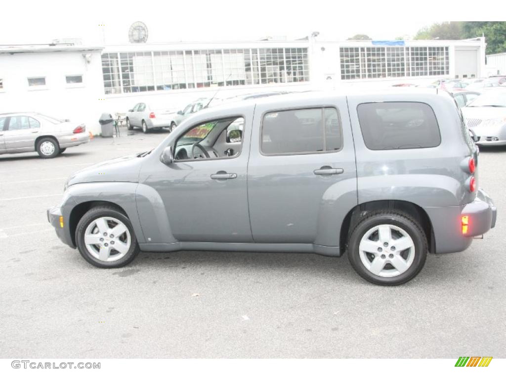 2009 HHR LT - Dark Gray Metallic / Gray photo #9