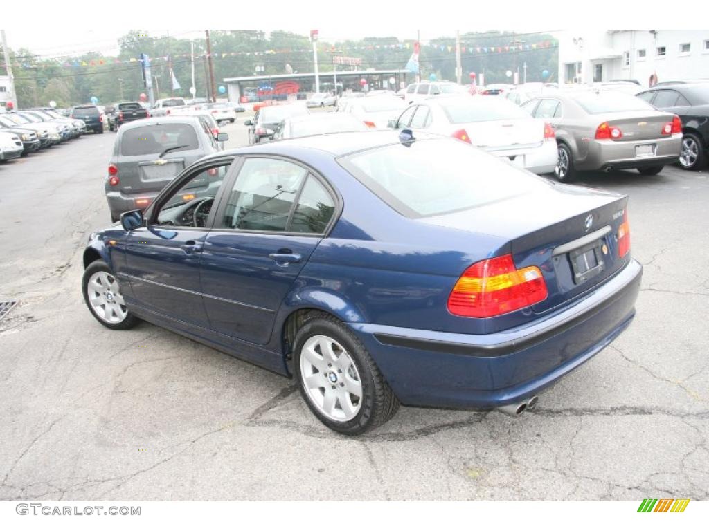 2004 3 Series 325xi Sedan - Mystic Blue Metallic / Black photo #8