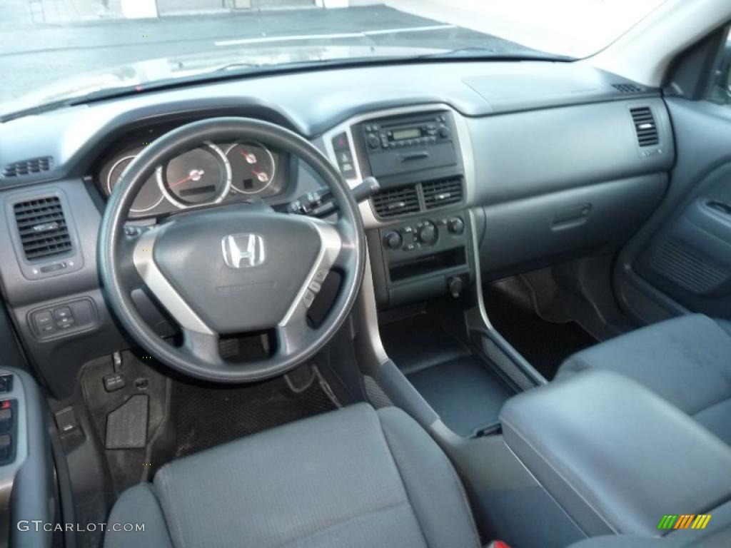 2007 Pilot LX 4WD - Nimbus Gray Metallic / Gray photo #5