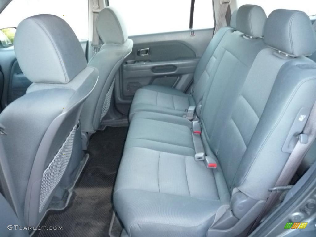 2007 Pilot LX 4WD - Nimbus Gray Metallic / Gray photo #6