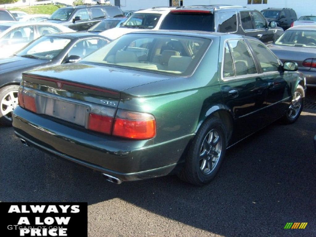2000 Seville STS - Polo Green / Neutral Shale photo #2