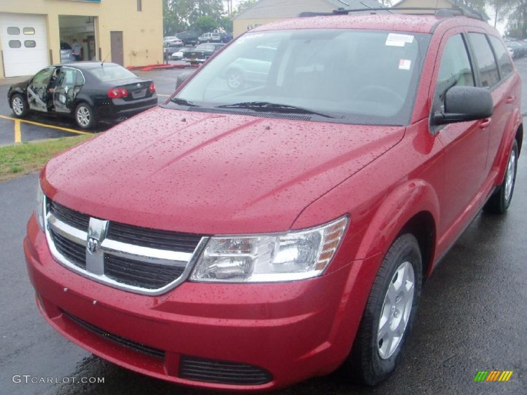 Inferno Red Crystal Pearl Coat Dodge Journey