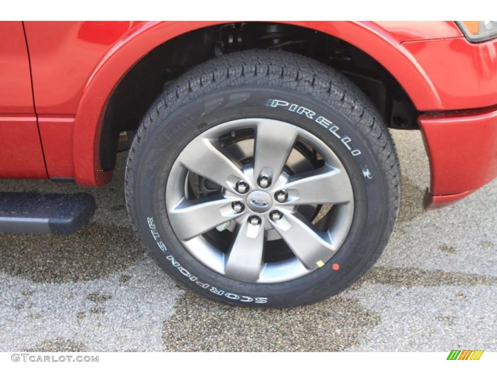 2010 F150 FX2 SuperCrew - Red Candy Metallic / Black photo #10