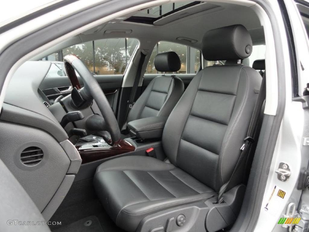 2008 A6 3.2 quattro Sedan - Light Silver Metallic / Black photo #9