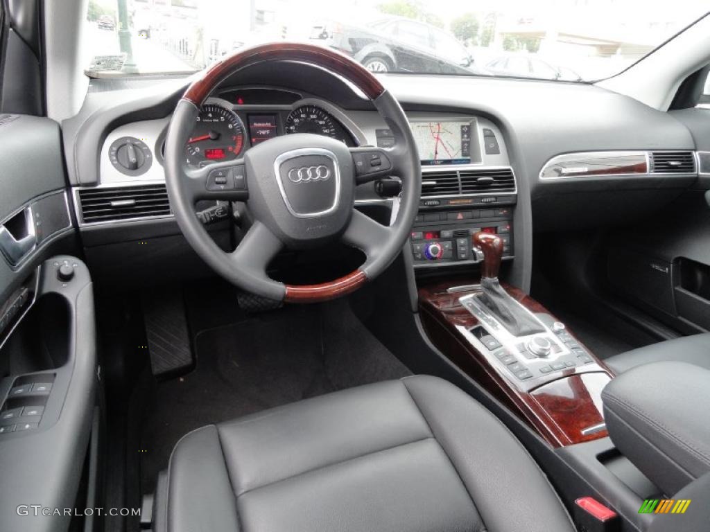 2008 A6 3.2 quattro Sedan - Light Silver Metallic / Black photo #11