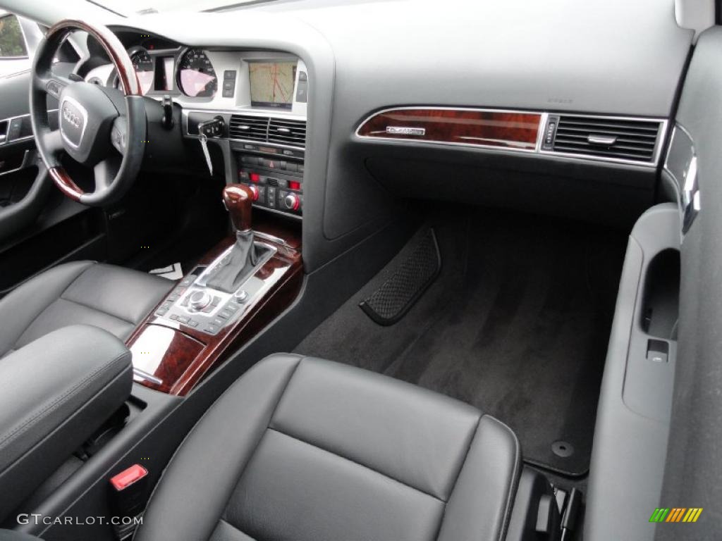 2008 A6 3.2 quattro Sedan - Light Silver Metallic / Black photo #12