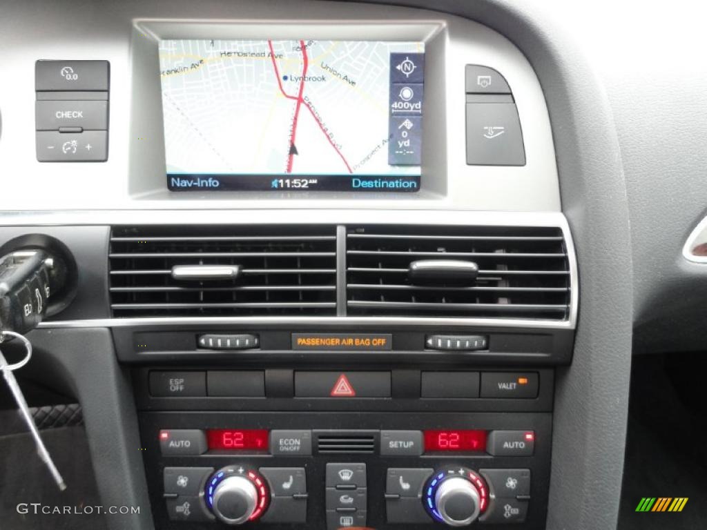 2008 A6 3.2 quattro Sedan - Light Silver Metallic / Black photo #13