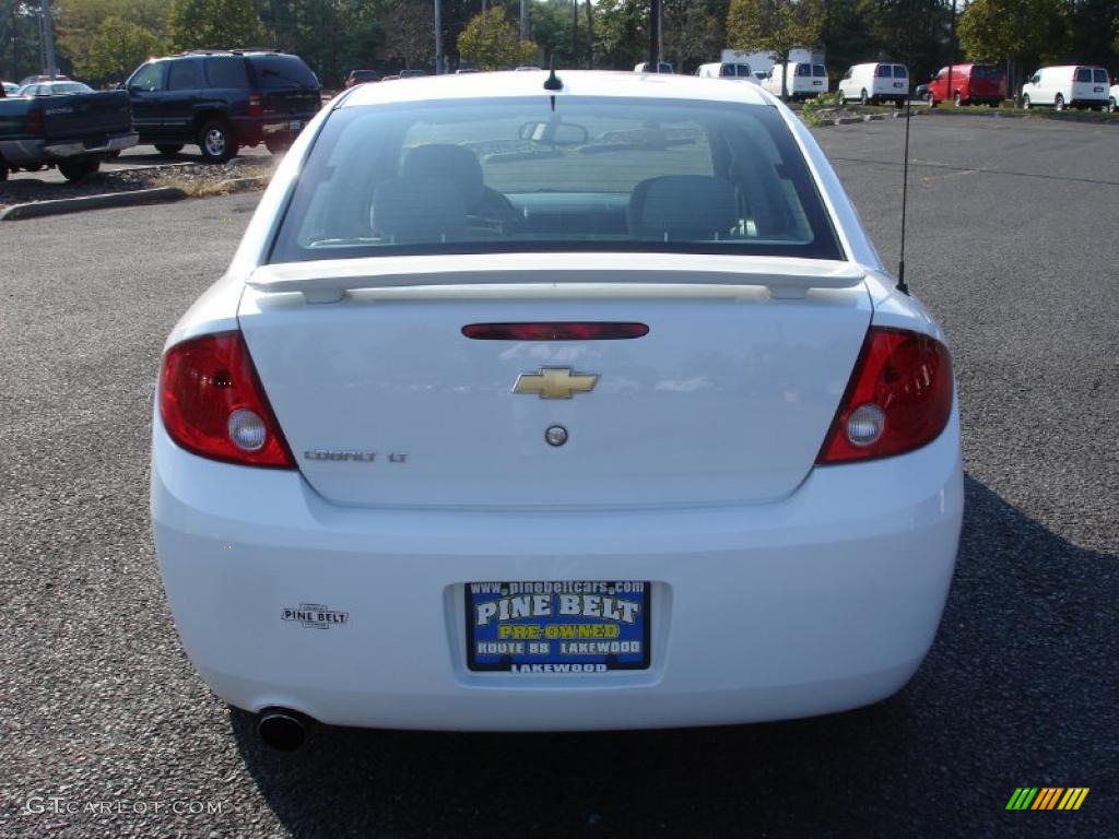 2010 Cobalt LT Sedan - Summit White / Gray photo #5