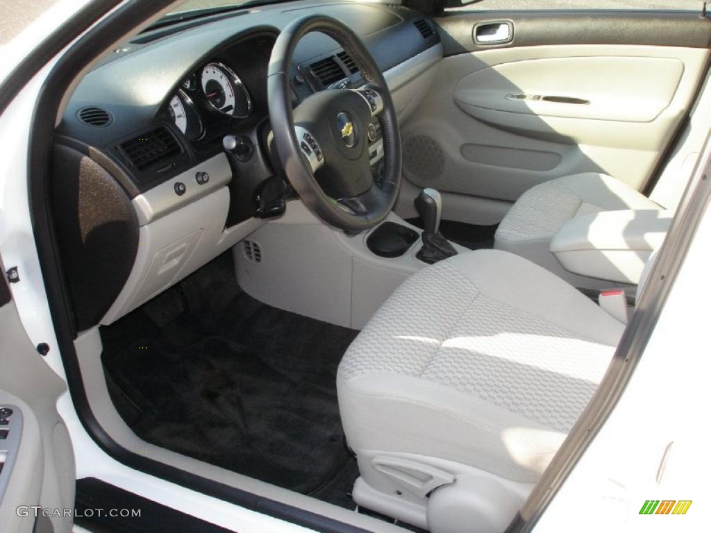 2010 Cobalt LT Sedan - Summit White / Gray photo #10