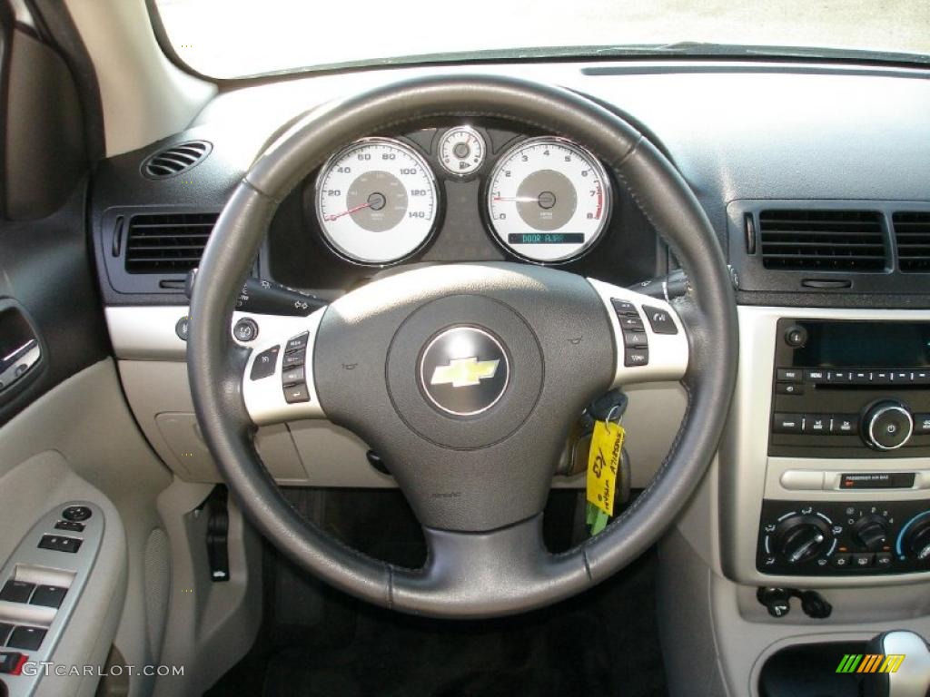 2010 Cobalt LT Sedan - Summit White / Gray photo #13