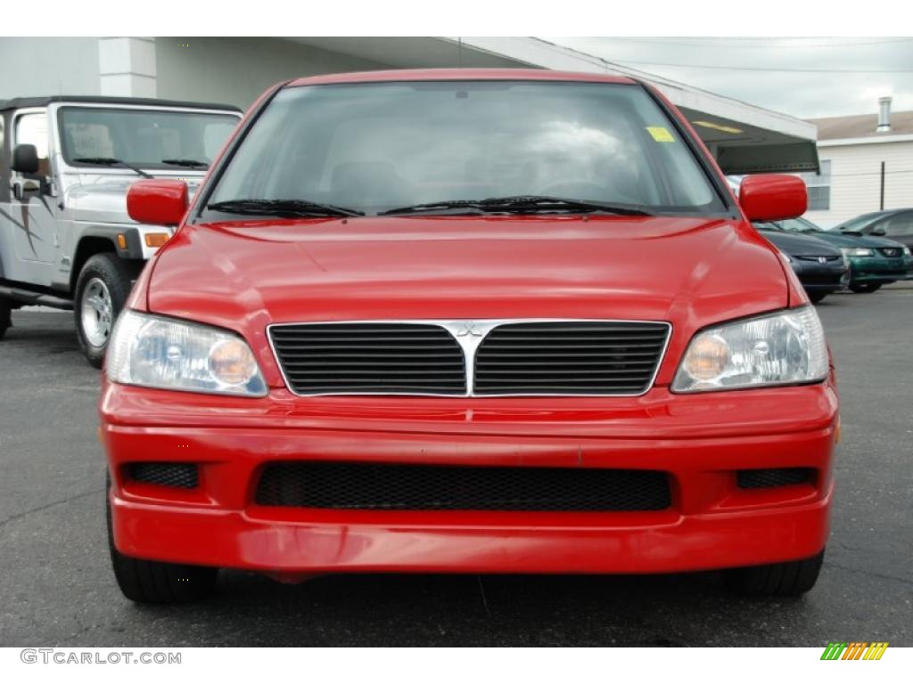 2003 Lancer OZ Rally - Phoenix Red / Black photo #6