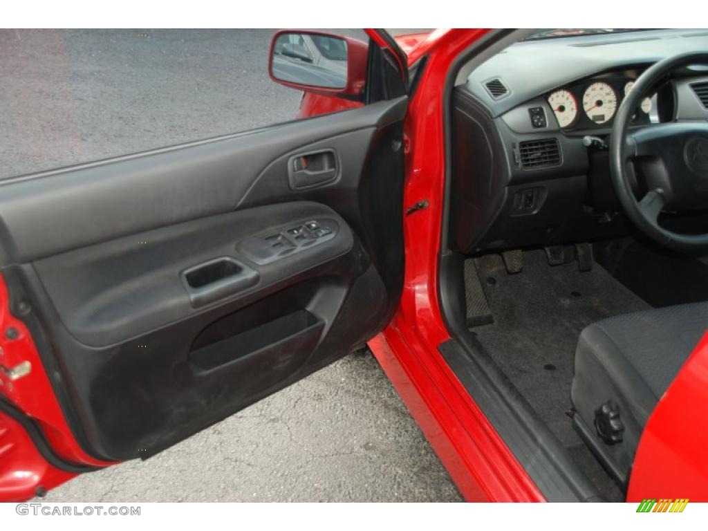 2003 Lancer OZ Rally - Phoenix Red / Black photo #13