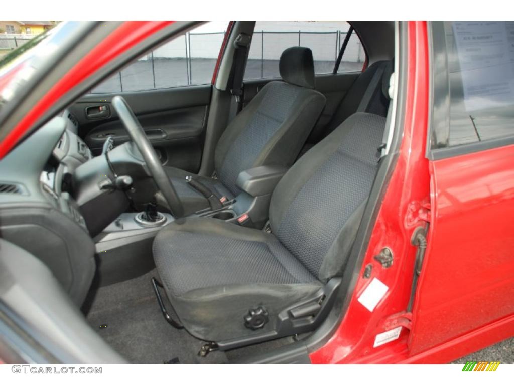 2003 Lancer OZ Rally - Phoenix Red / Black photo #14